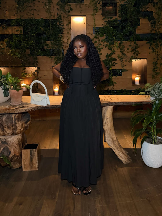 SUENADI-BLACK DRESS