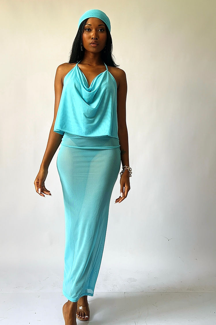 SOL- BLUE THREE PIECE SET
