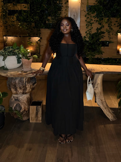 SUENADI-BLACK DRESS