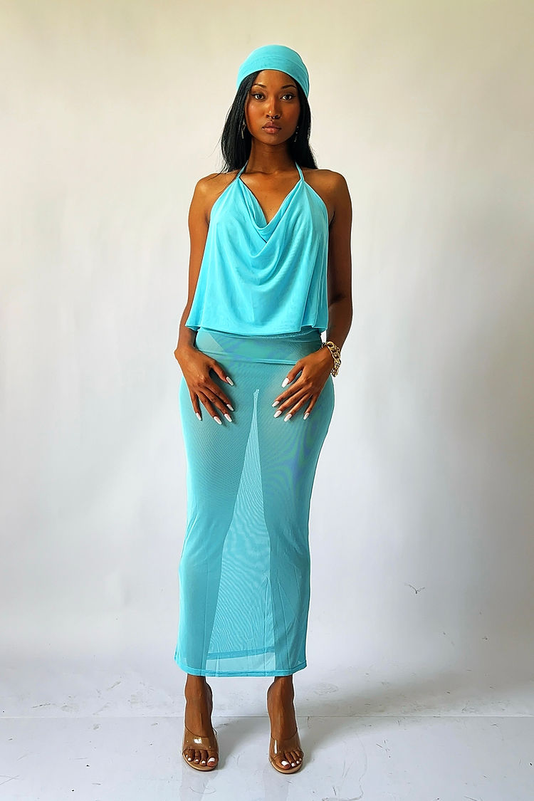 SOL- BLUE THREE PIECE SET