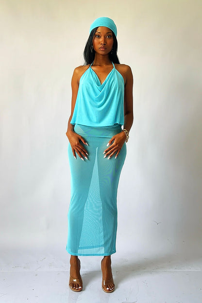 SOL- BLUE THREE PIECE SET