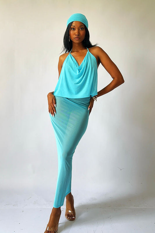 SOL- BLUE THREE PIECE SET