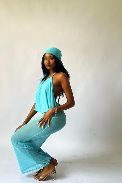 SOL- BLUE THREE PIECE SET