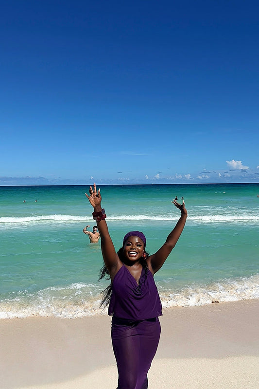 SOL-PURPLE THREE PIECES SET