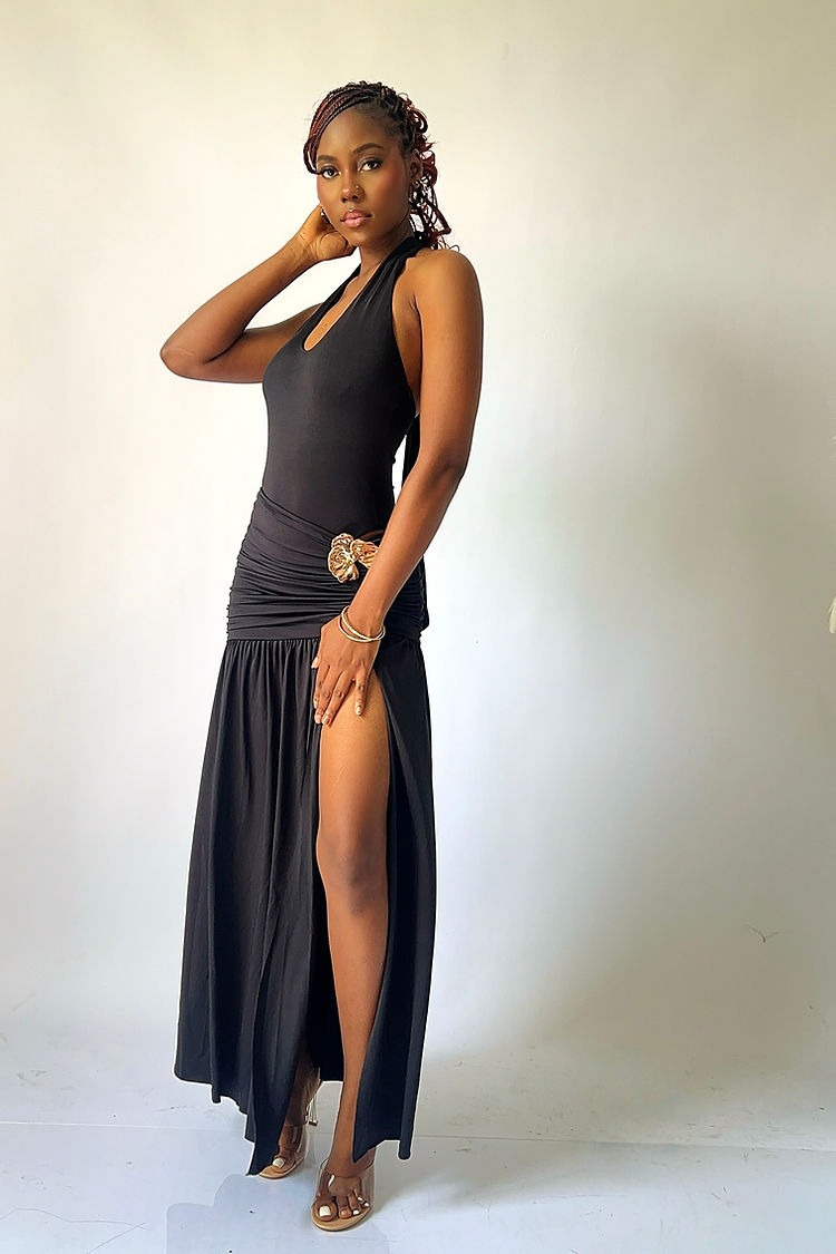 VÉRA TWO-PIECE SET- BLACK