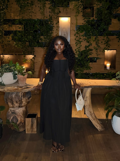 SUENADI-BLACK DRESS